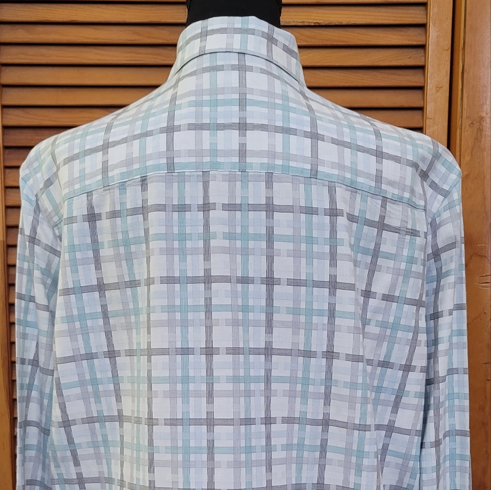EUC Alfani Men's Button-Down Shirt Size Large - Picture 8 of 12